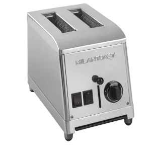 Milantoast 2-Schlitz-Toaster edelstahl Expressversand